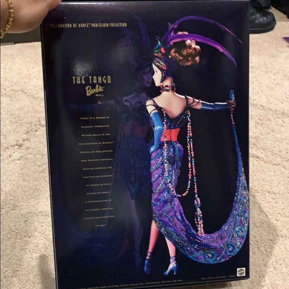 1999 Porcelain Bob Mackie The Tango Barbie - Picture 7 of 7